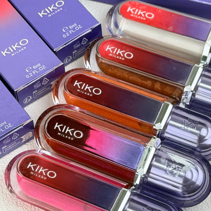 KIKO MILANO Lucidalabbra 3D Hydra Xtreme Edizione Limitata, Volumizzante, Brillantezza Effetto Specchio, Idratante e Nutriente, Non Appiccicoso