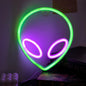 1 pezzo, luce al neon decorativa per un'atmosfera artistica moderna, decorazione da parete per feste natalizie, regalo per matrimoni, scene di laurea, alimentata tramite USB o a batteria (batteria non inclusa)