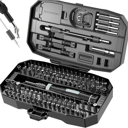 Set di cacciaviti di precisione, Kit di attrezzi per Laptop, Kit di riparazione di cacciaviti per Computer professionale 152/25 in 1 cacciavite Torx T5 T6