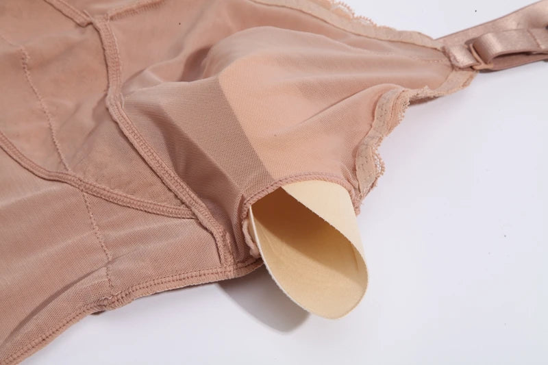 Perizoma in pizzo Body Shapewear Donna Nuovo Shaper per tutto il corpo Vita sottile Tummy Control Intimo Pancia piatta Corsetto liscio Nudo