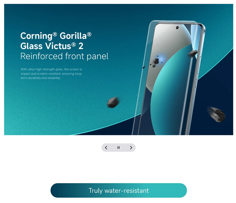 Xiaomi Redmi Note 15 Pro 4G Versione Globale MediaTek Helio G200-Ultra NFC Batteria Monster da 6500mAh Display AMOLED FHD+ da 6.77" Fotocamera da 200MP con OIS Smartphone