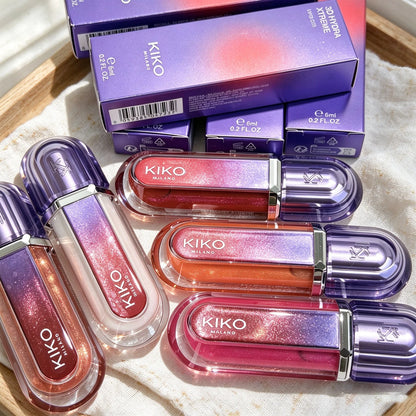 KIKO MILANO Lucidalabbra 3D Hydra Xtreme Edizione Limitata, Volumizzante, Brillantezza Effetto Specchio, Idratante e Nutriente, Non Appiccicoso