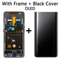 Display LCD Super AMOLED per Samsung A80 A805 A805F, gruppo digitalizzatore touchscreen con sensore di impronte digitali per Samsung A90 LCD