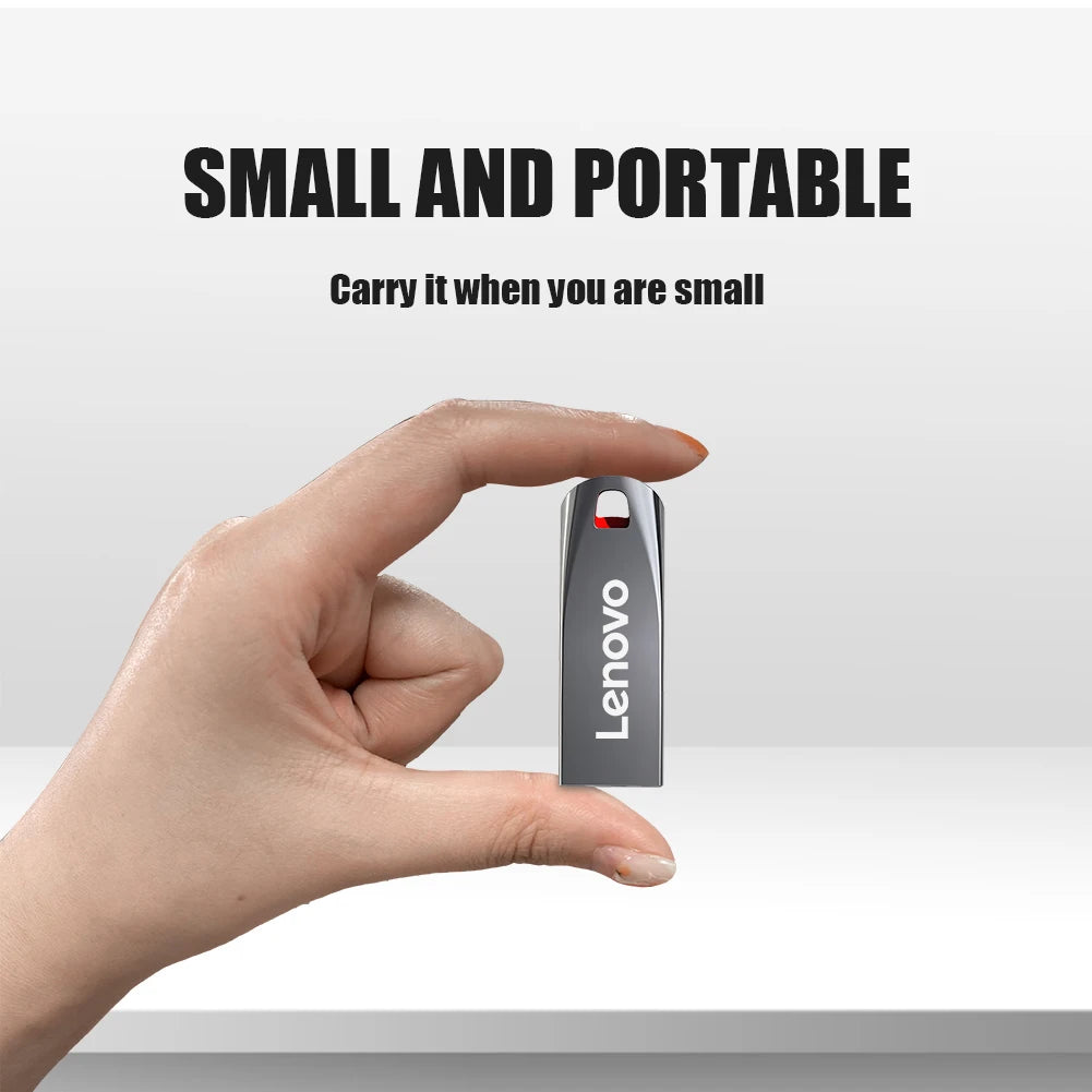 Lenovo, unità SSD portatile ad alta velocità, chiavetta USB da 1 TB, 512 GB, 256 GB, memoria USB da 128 GB, 64 GB, unità flash USB per smartphone, laptop e PC.