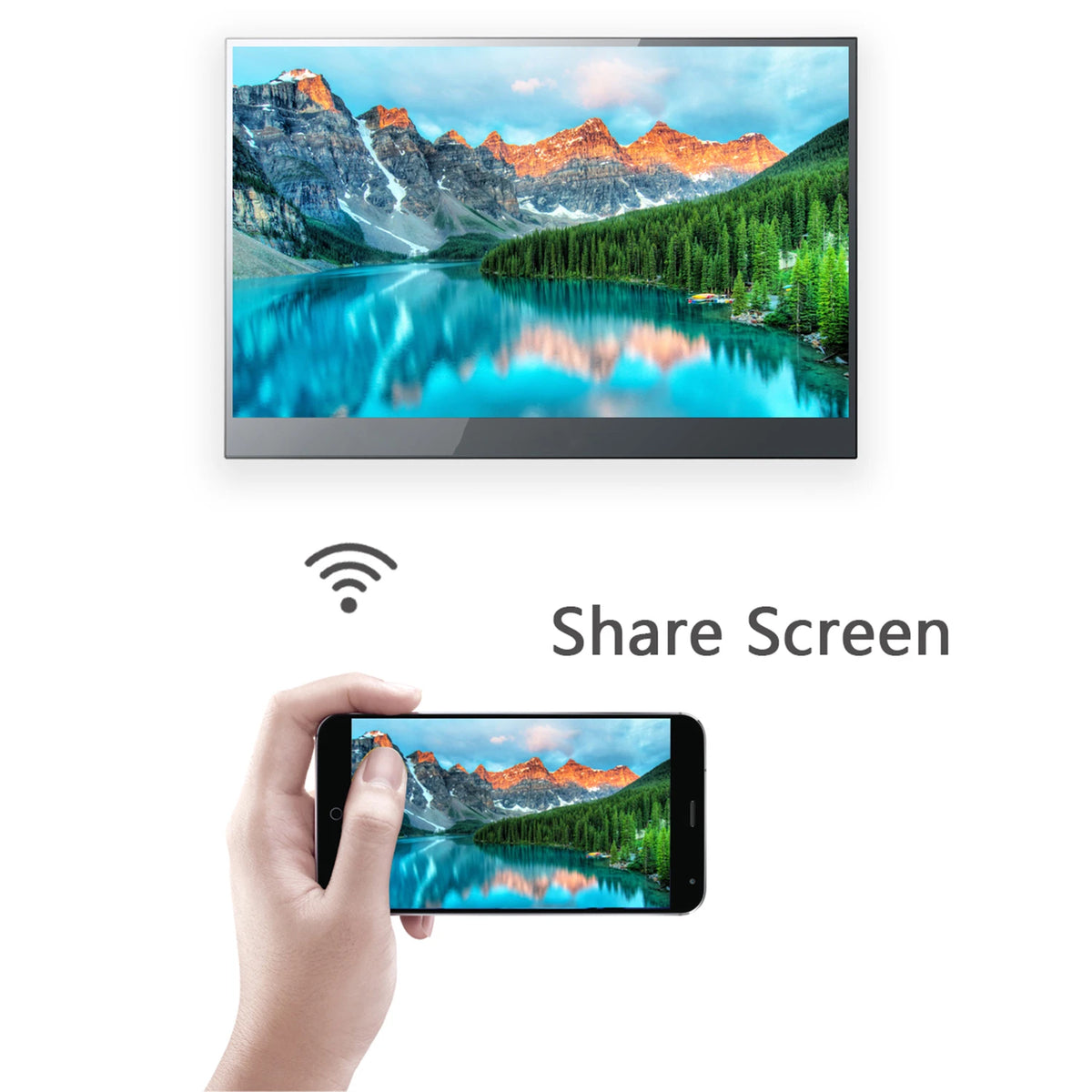 Souria Smart Specchio Touchscreen da 32 pollici FHD TV LED Resistente all'acqua Magic Android Bluetooth DTV Sintonizzatore Bagno SPA Cucina