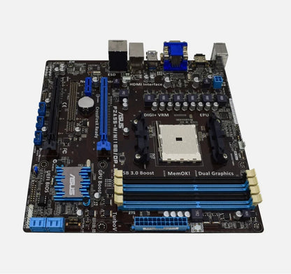 Scheda Madre AMD A55 ASUS F2A55-M/M11BB/DP_MB Socket FM2 DDR3 HDMI DVI-D VGA per AMD A10/8/6/4/Athlon