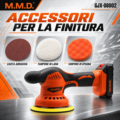M.M.D Lucidatrice a Batteria 21V Lucidatrice Auto Fai Da Te Riparazione Vernice GJX-08002