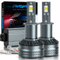 Faro LED XSTORM H7 Canbus 400W 80000LM H1 H4 9005 9006 Luci LED per Auto ad Alta Potenza con Ventola Turbo 12V 24V 6000k