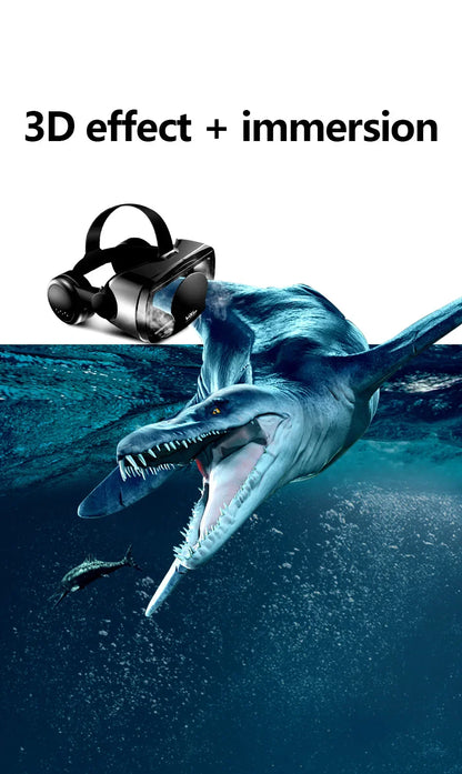 VRG Pro Realtà Virtuale Occhiali VR Dispositivi per cuffie Viar 3D Occhiali per casco Lenti Smart per Smartphone Cellulare Set di giochi per dispositivi mobili