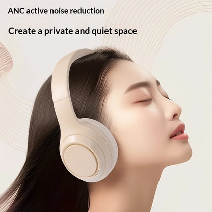 Cuffie wireless originali Lenovo, auricolari Bluetooth 5.0 over-ear, cuffie pieghevoli per sport e gaming, auricolari Bluetooth.
