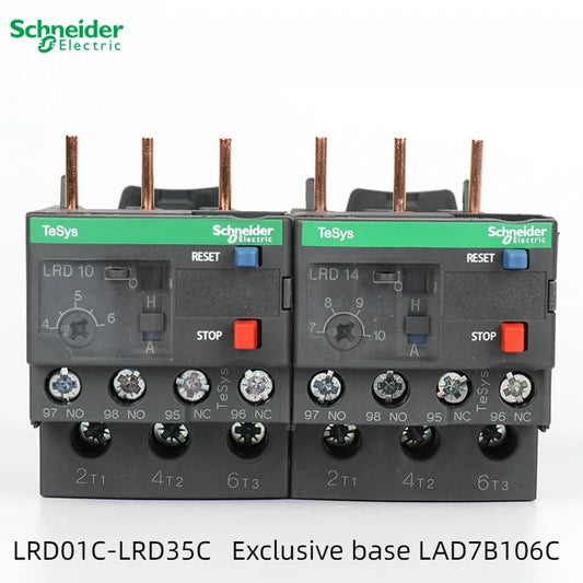 Relè Schneider Electric LRD01/3/5/6/7/8/10/12/14/16/21/22/32C, Relè di Sovraccarico Termico LAD7B106C