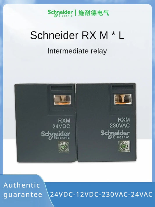Schneider RXM2LB2BD relè intermedio DC24V contattore AC 8 piedi e 14 piedi muslim230vac