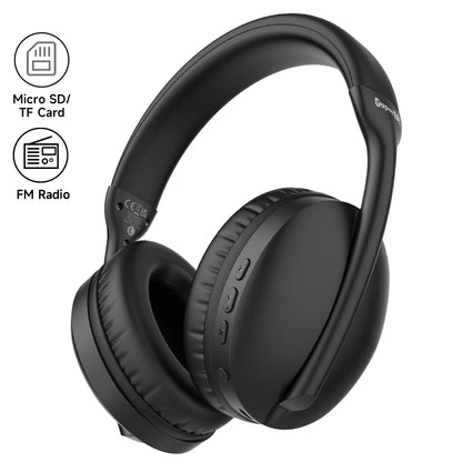 Oneodio SuperEQ S6001 Cuffie Bluetooth Cuffie wireless sopra l'orecchio con modalità Micro SD/Scheda TF/Radio FM Cuffie HiFi stereo