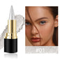 Matita Gel Eyeliner Impermeabile Opaca Nera Bianca Liscia Altamente Pigmentata Anti-sbavatura Stick Ombretto Multiuso Cosmetico per Trucco Occhi