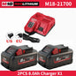 Nuova Batteria Milwaukee M18 8.0Ah ad Alta Potenza 18V Ricaricabile agli Ioni di Litio per Utensili Elettrici Cordless Milwaukee M18 Batteria 8Ah