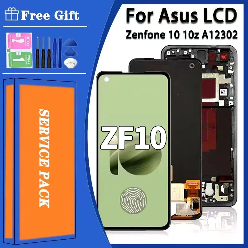 Nuovo Display AMOLED da 5,92 Pollici per Asus Zenfone 10 10Z AI2302, Schermo LCD con Touch Screen e Digitalizzatore per Zenfone10 10z