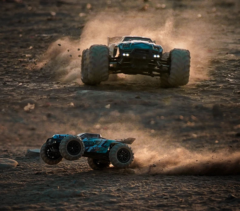 ZWN 1:16 70KM/H o 50KM/H Auto RC 4WD con LED, Auto Telecomandate ad Alta Velocità, Monster Truck da Drift per Bambini Vs Wltoys 144001 Giocattoli