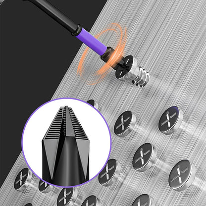 5-60PCS PH2 Set di punte per avvitatore a percussione Set di cacciaviti a croce magnetici Set di punte per trapano a percussione Vite Cacciavite a croce antiscivolo in acciaio legato