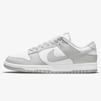 Nike Dunk Retro "Grey Fog", scarpe da ginnastica basse in stile retrò, modello da uomo, grigio e bianco, DD1391-103.