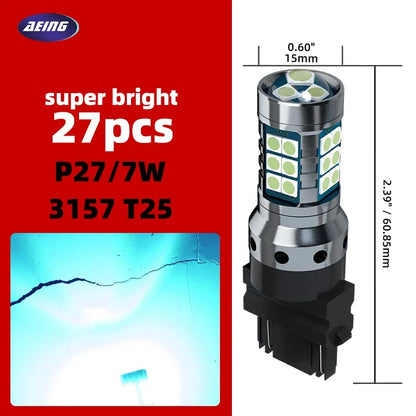 2pca 3157 Car LED Blub Daytime Running Light DRL nessun errore per Chevrolet Captiva Sport Malibu 7 Colorado Avalanche Suburban Tahoe