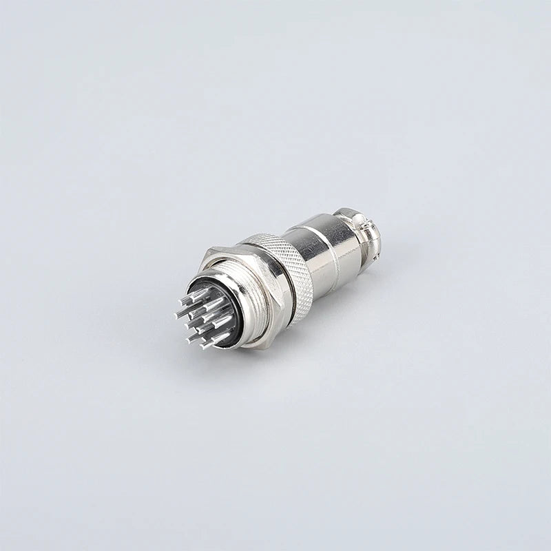 5/10/100Set GX12 GX16 GX20 Connettore aeronautico 2 3 4 5 6 7 8 9 10 12 14 15 Pin Maschio Femmina Cavo di aggancio Aviatore Presa di corrente