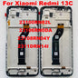 6.74 '' Nuovo Originale Per Xiaomi Redmi 13C 4G 5G Poco C65 Display LCD Touch Screen Digitizer Telaio Per Xiaomi Poco M6 5G parti LCD