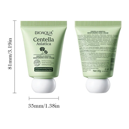 BIOAQUA Asiatico Centella Crema per le mani Sbiancamento delle mani Idratante Anti rughe Anti-età Prodotti per la cura della pelle delle mani