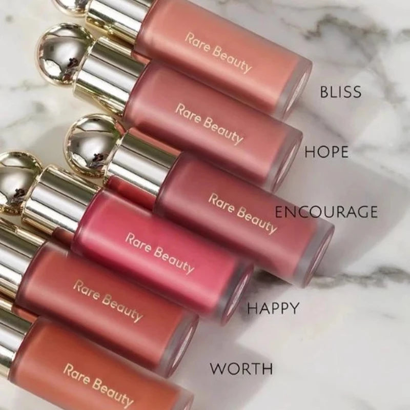 Olio labbra colorato Rare Beauty Soft Pinch, rossetto a tinta, gloss labbra Delight Hope Honesty Serenity Happy, cosmetici per il trucco