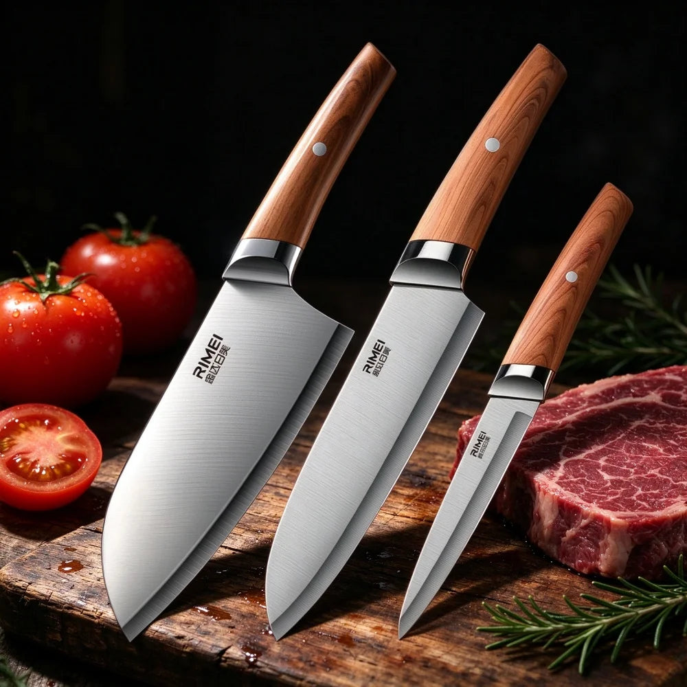 Coltello da cucina professionale per uso domestico – coltello multiuso per affettare, coltello da chef, coltello per frutta, utensili per la casa e per ristoranti.