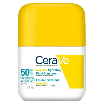 CeraVe Fluido Idratante Invisibile con Protezione Solare SPF 50+ (50ml)