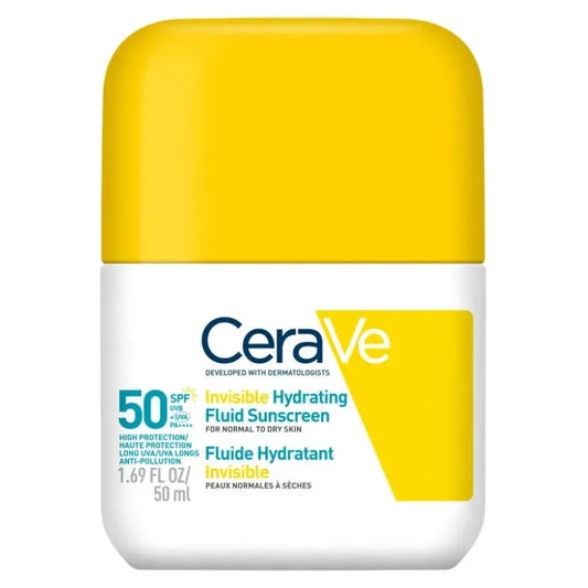 CeraVe Fluido Idratante Invisibile con Protezione Solare SPF 50+ (50ml)