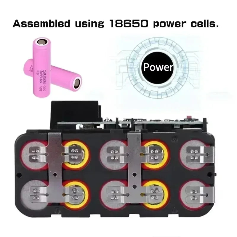 Batteria sostitutiva da 18 V 12,0 Ah, compatibile Milwaukee M18 - Batteria ricaricabile agli ioni di litio 21700 a 15 celle Modello M18 - 48-11-1815