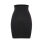 Sottogonna antiscivolo sopra il ginocchio Mezze sottoveste per abiti Shapewear Body Shaper Nuova gonna corta liscia per la biancheria intima con controllo della pancia