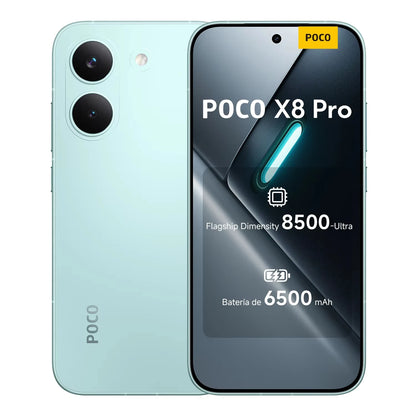 POCO X8 Pro, versione globale, smartphone con processore Dimensity 8500-Ultra, batteria da 6500 mAh, schermo AMOLED da 6,59" a 120 Hz, fotocamera da 50 MP, NFC, sistema operativo Android 16.