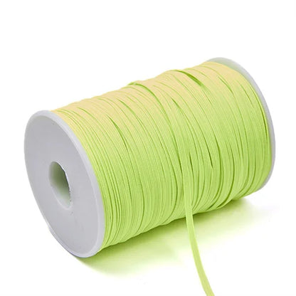3mm 6mm Elastico colorato Elastico per cucire Nastro elastico Elastico in spandex Fascia per cucire Tessuto Accessori per indumenti fai da te 10 anni