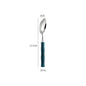 Nuovi posate in resina stile bambù 18/10 in acciaio inossidabile 304 posate classiche set di stoviglie argento blu verde crema trasporto di goccia