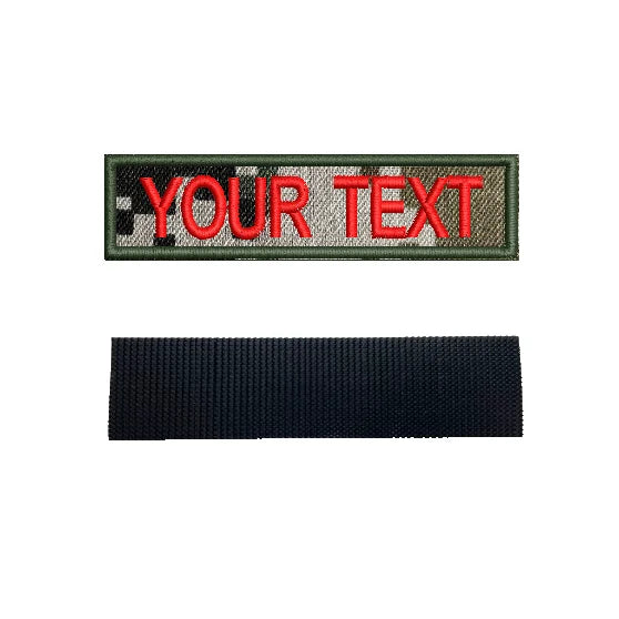 Etichette con nome ricamate, patch personalizzate con nome, da applicare a caldo, da cucire o con gancio, per uniformi e camicie da lavoro. Scegli i tuoi colori.