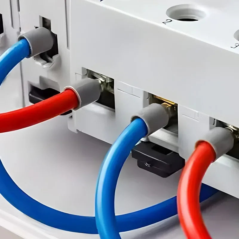 Connettori per cavi elettrici all'ingrosso, scatola di terminali a crimpare a freddo, set di giunzioni per cavi, terminali tubolari a crimpare per cablaggio fai-da-te