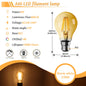 10 Lampadine LED E27 E14 B22 Stile Industriale Vintage, Retro Edison 8W 4W 6W 220V per Lampade a Filamento Incandescenti Edison