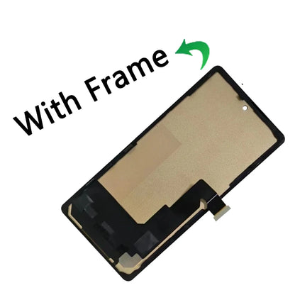 Schermo TFT per Google Pixel 6A, Display LCD Touch Digitizer per Pixel 6a GX7AS GB62Z G1AZG GB17L LCD con Cornice
