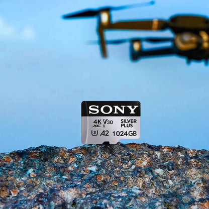 Scheda di memoria originale Sony 128GB 256GB 1024GB 512GB ad alta velocità, facile da trasportare, espansione MicroSD grigia ™   Scheda Flash UHS-I