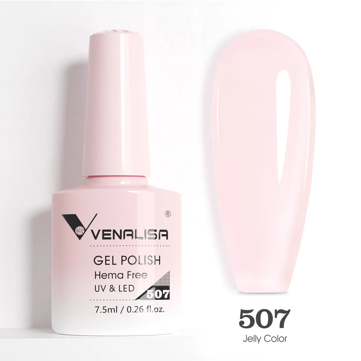 VENALISA Smalto gel per unghie da 7,5 ml Sparkle Glitter Diamante Brillante Colori estivi Semi permanente Soak off Vernice gel per unghie UV LED