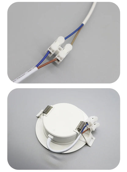 6Pack 24W 17W 14W 10W 6W Bianco Rotondo Da Incasso Led Da Incasso Luce di Pannello 110V 220V Caldo Freddo illuminazione Foyer Studio Casa Interno