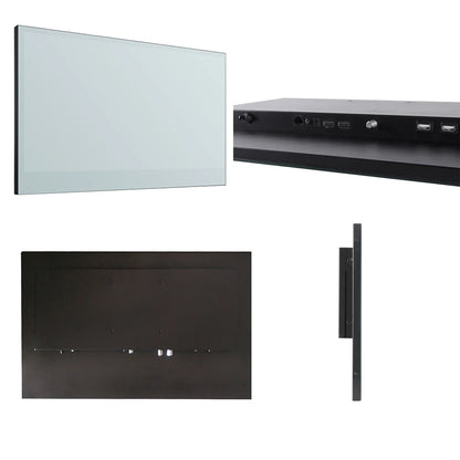 Souria 27 pollici Specchio magico TV LED impermeabile per bagno DTV Sintonizzatore WiFi Android TV Hotel Pubblicità SPA Salon US DVB-T T2 C