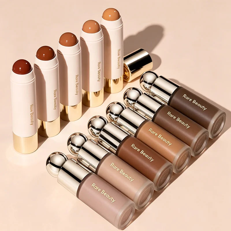 Nuovo Bronzer in Crema Soft Contour di Rare Beauty, Impermeabile, Texture Setosa, per Definire Mascella, Naso e Guance, Effetto Naturale Tridimensionale