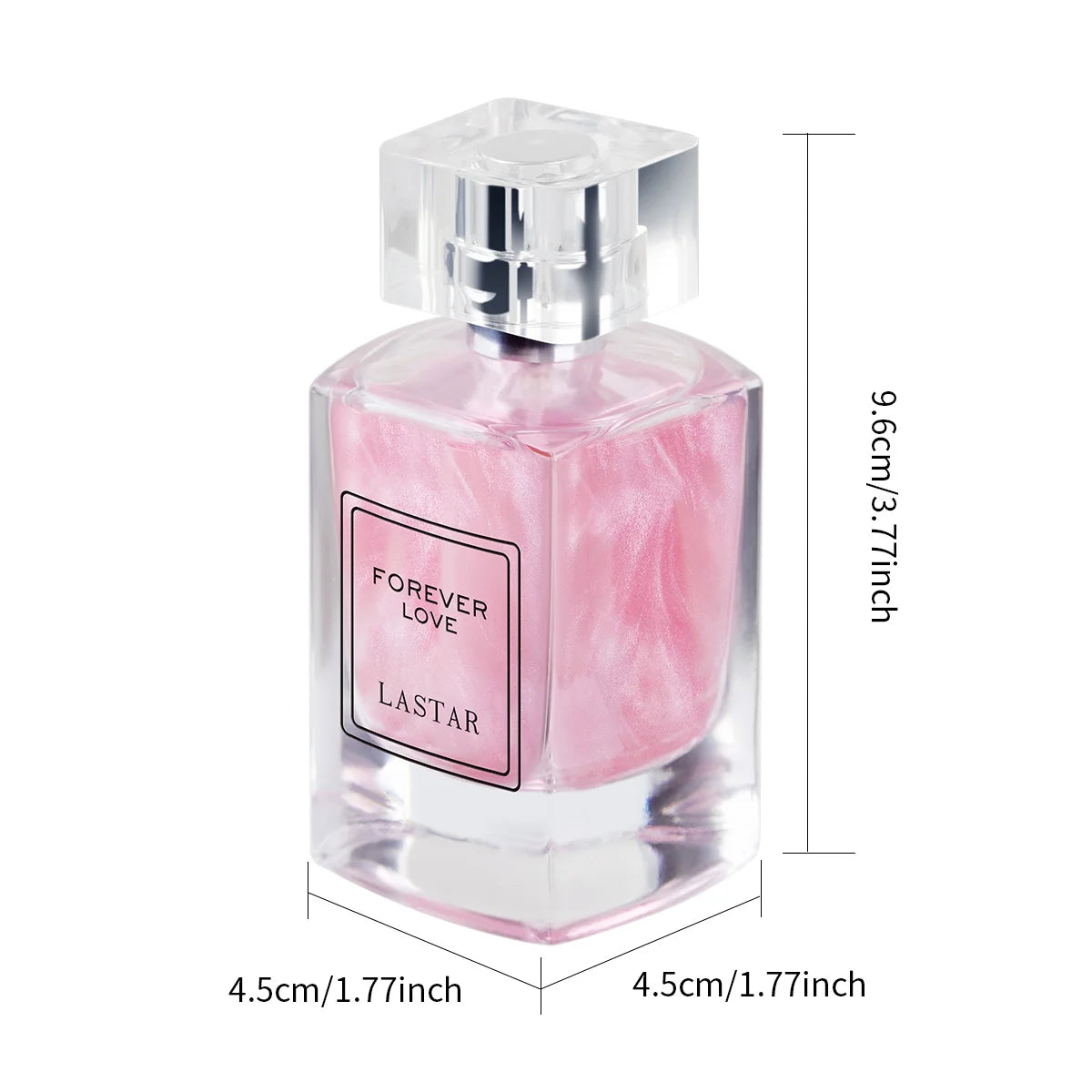 LASTAR Profumo da donna, regali di Natale. Totale 100 ml/3,38 fl oz, profumo di rosa, fragranza a lunga durata, atmosfera di datario