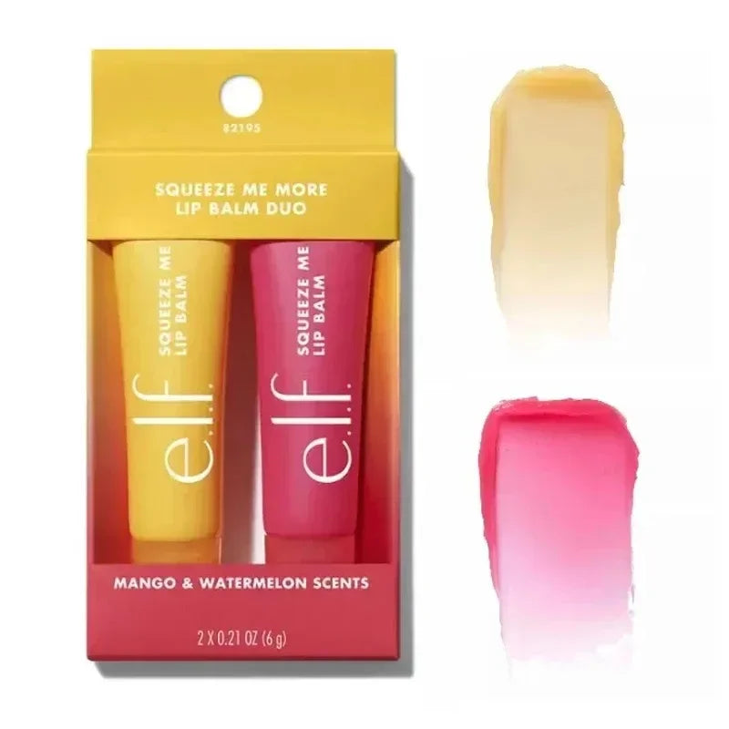 Nuovo balsamo labbra alla frutta della marca Elf, prodotto versatile per labbra e guance, fard liquido in polvere, fondotinta liquido effetto satinato, cosmetici per il trucco facili da usare.