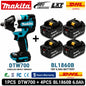 Avvitatore a impulsi Makita DTW700 18V senza fili, brushless, 700 Nm, professionale, con attacco quadrato da 1/2 pollice, velocità variabile, Auto-Stop, compatibile con batterie Makita LXT BL1830 BL1840 BL1850 BL1860B - Maga