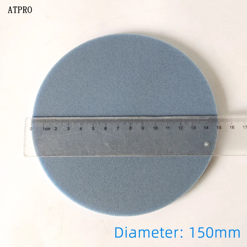20 Pezzi di Carta Abrasiva Blu da 6 Pollici, Tamponi Rotondi in Spugna per Lucidatura Auto, Grana 400-3000, per Finitura Superficiale Liscia