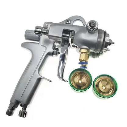Pistola a spruzzo a doppia testa pistola a spruzzo con placcatura a colori rivestimento a base d'acqua pressurizzato interno pistola di miscelazione esterna Nano adesiva AB